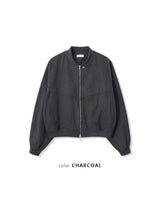 Phase Crop Bomber Jacket (3 Colors)