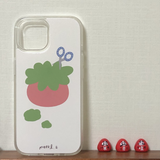 【MADE】 tangled tomato phone case / Jelly case