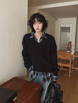 Amp デキチェックシャツ