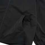 24FW  BASIC LOGO NYLON SET UP JACKET BLACK 