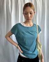 MUTED LAYER-T [Turquoise]