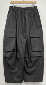 BIG BIG COTTON CARGO BALLOON WIDE OVER PANTS 🖤🩶🤎 - 3 COLORS