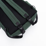 Printed Twill Pocket Backpack (Green)