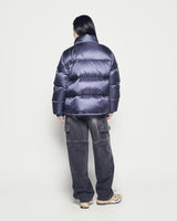 25FW ステッチベーシックロゴショートダックダウンジャケット
