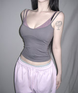 bunny layered top (2colors)