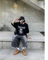 Labon Track Bermuda Denim Pants