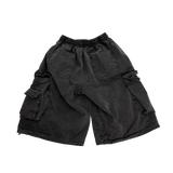 multi pigment bermuda pants