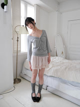 one rose flat shoes