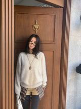Lorne Soft Airy Raglan Long Sleeve Knit