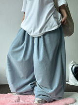 5000 ソルド 🥳❤‍🔥(BABY PALE CORDUROY👼) ツープレートバルーンコットンパンツ🤍🤎🩵🖤💛 - 6 カラーズ