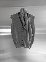 Lumen Scarf Shawl Knit Vest