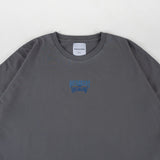 HIERARCHY STUDIOS Unruled - Dark Grey Mirror Wide Oversized T-Shirt