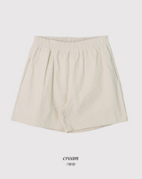ソフトコーデュロイバンディングハーフパンツ (5color)