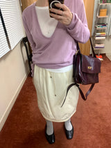 テンセルリブTシャツ