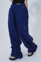 2WAYストリングパンツ_BLUE ( FLEECE.ver)