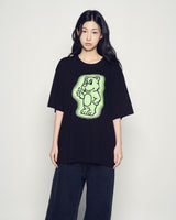 25FW AC ベアネオン半袖Tシャツ ブラック