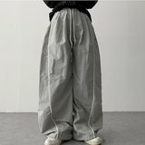 レオストラップバンディングワイドパンツ