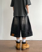 Log Bermuda Denim Pants