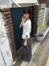 Die Dot Square Sross Tote Bag