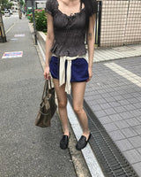 ベティ シャーリング ブラウス(2 colors)