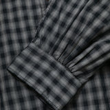 SHIRRING VOLUME CHECK SHIRT