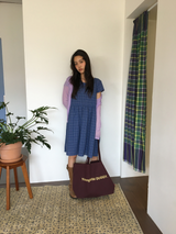 Toka Round Check Dress (3color)