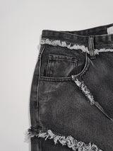 (UNISEX) トルネードデッキワイドデニムパンツ