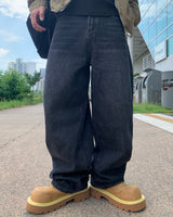 レタリングロゴワイドパンツ