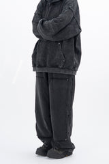 Kaor Stud Snow Washing Sweatpants