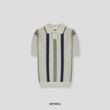 LMN エンティドスカシカラー半袖ニット (3 colors)