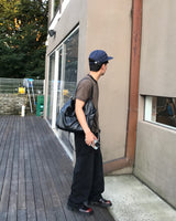 Solid Banding Wide Pants