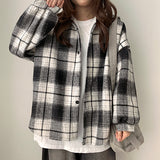 Aaron Wool Lining Checkered Shirt