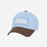 ムーンロゴボールキャップ(Brown & Sky Blue)