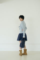 ボンボンミニバッグ(NAVY)