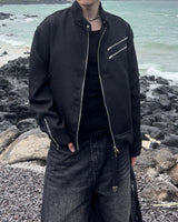 Rix tweed biker jacket