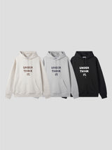 LMN アンダーハイデンシティーオーバーサイズフィットフーディー (4 colors)