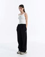 バックディテールシグネチャーノースリーブ (White, Black)