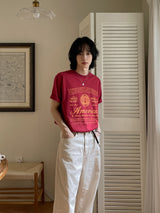アメリカリバティプリンティド半袖Tシャツ