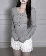 Able Eyelet Top (3colors)