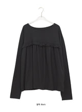 26FW★ [BAONHAUS] コイレン フリル ロングスリーブ Tシャツ