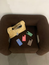 [SUMMER LIMITED] チェック シーサッカー ハード ケース / TREEFORFIVE345