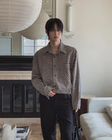 Serven Vintage Check Crop Shirt
