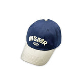 Two tone cap Navy Ivory