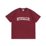 ARCH LOGO TEE (BURGUNDY)