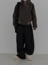 Dumble Wool Quilted Button Jumper