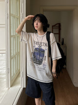 ステーションステッチ半袖Tシャツ
