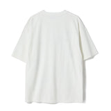 Untitled Gihahak Logo Pigment Wash Short Sleeve Off White