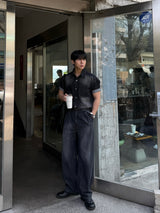 Ever denim two-tuck pants