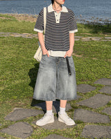 Pale Gracy Bermuda Denim