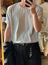[Premium] クールUネックショートスリーブTシャツ